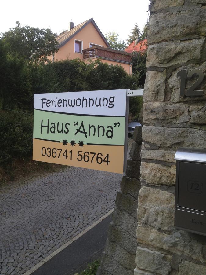 Ferienwohnung Haus "Anna" Bad Blankenburg Exterior photo